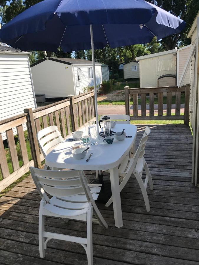 Mobil Home A Meschers Au Camping L'Escale Proche De Royan Buitenkant foto